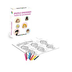 Puzzle Equality - Emotions Coloring