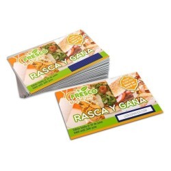 Scratch off cards with variable data