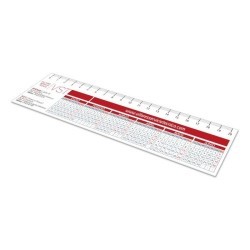 Calendars - plastic ruler